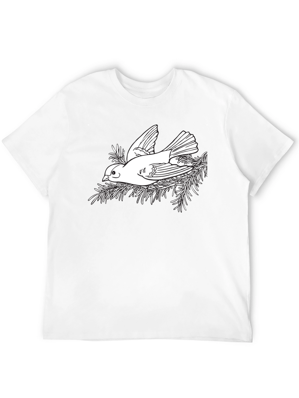 Bird in Nest Graphic T-Shirt