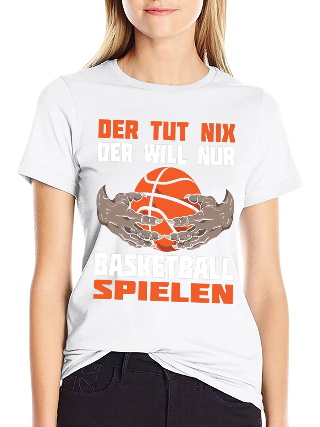 Basketball Player T-Shirt - Der Tut Nix Design