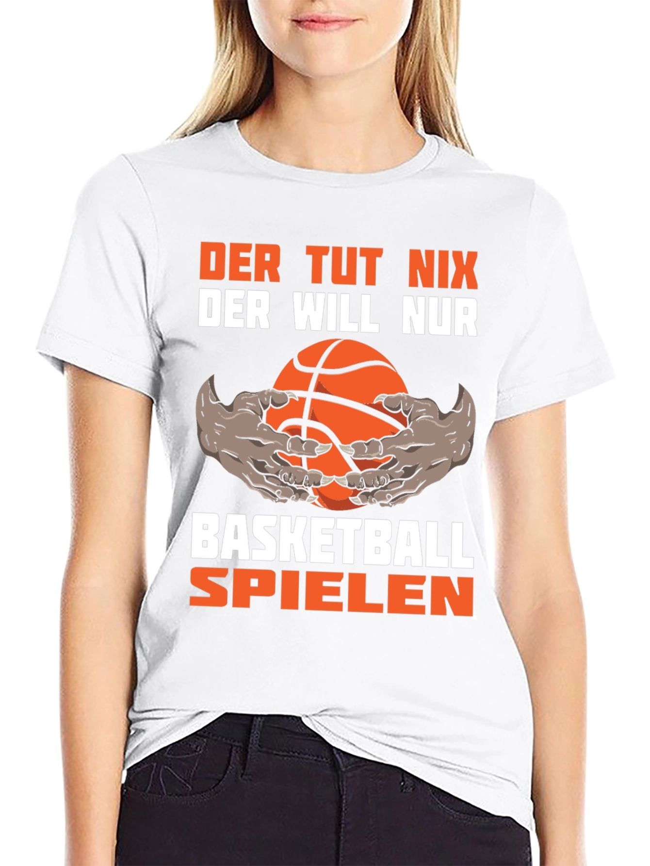 Basketball Player T-Shirt - Der Tut Nix Design