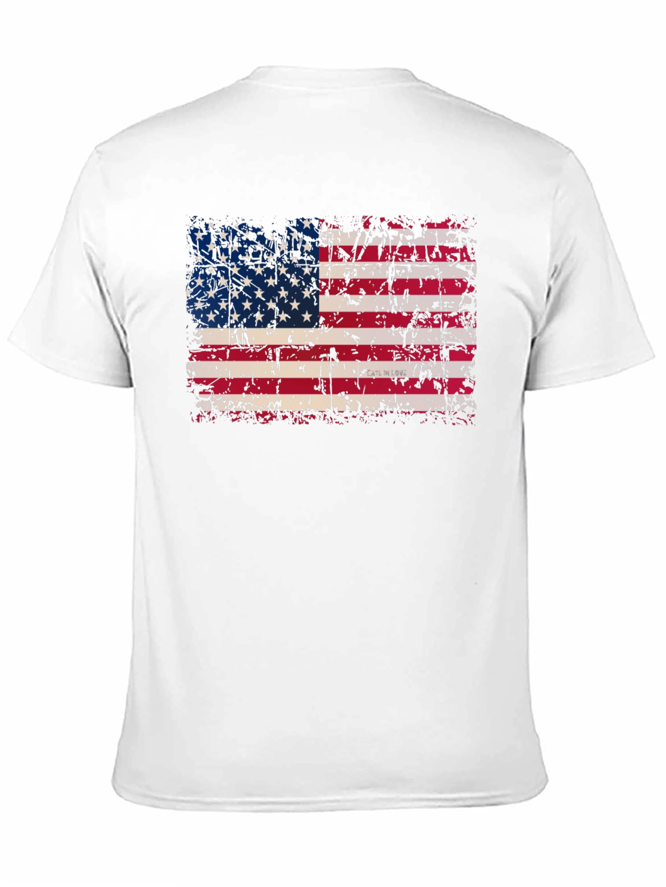 Distressed American Flag T-Shirt