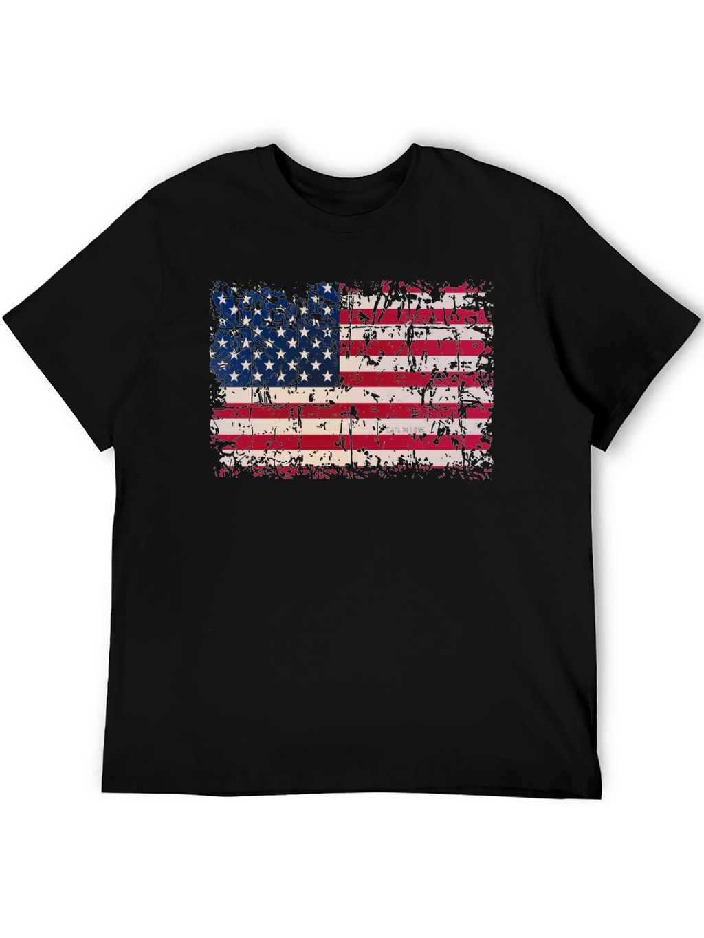 Distressed American Flag T-Shirt