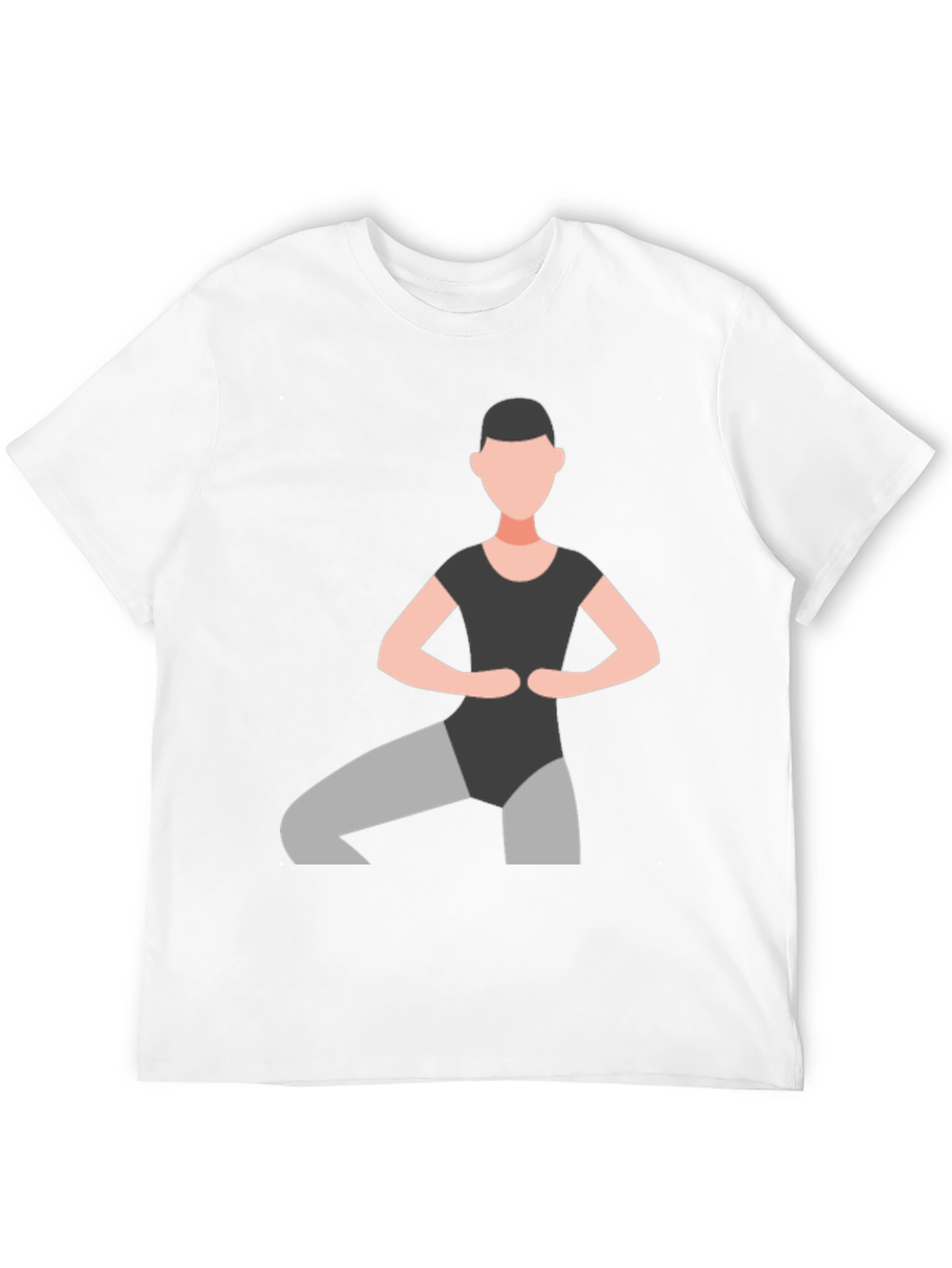Ballet Dancer Graphic T-Shirt - Black Unisex