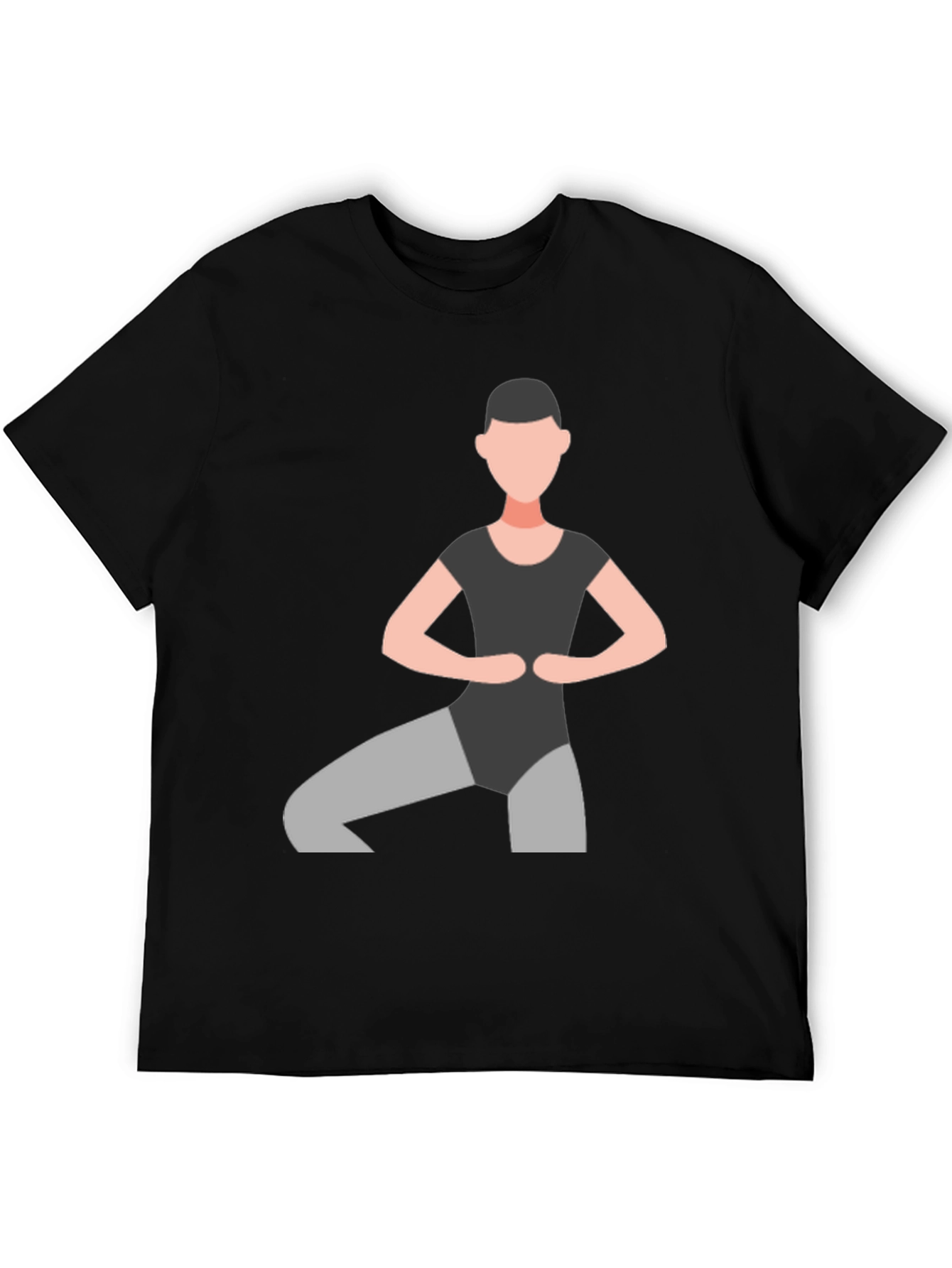 Ballet Dancer Graphic T-Shirt - Black Unisex