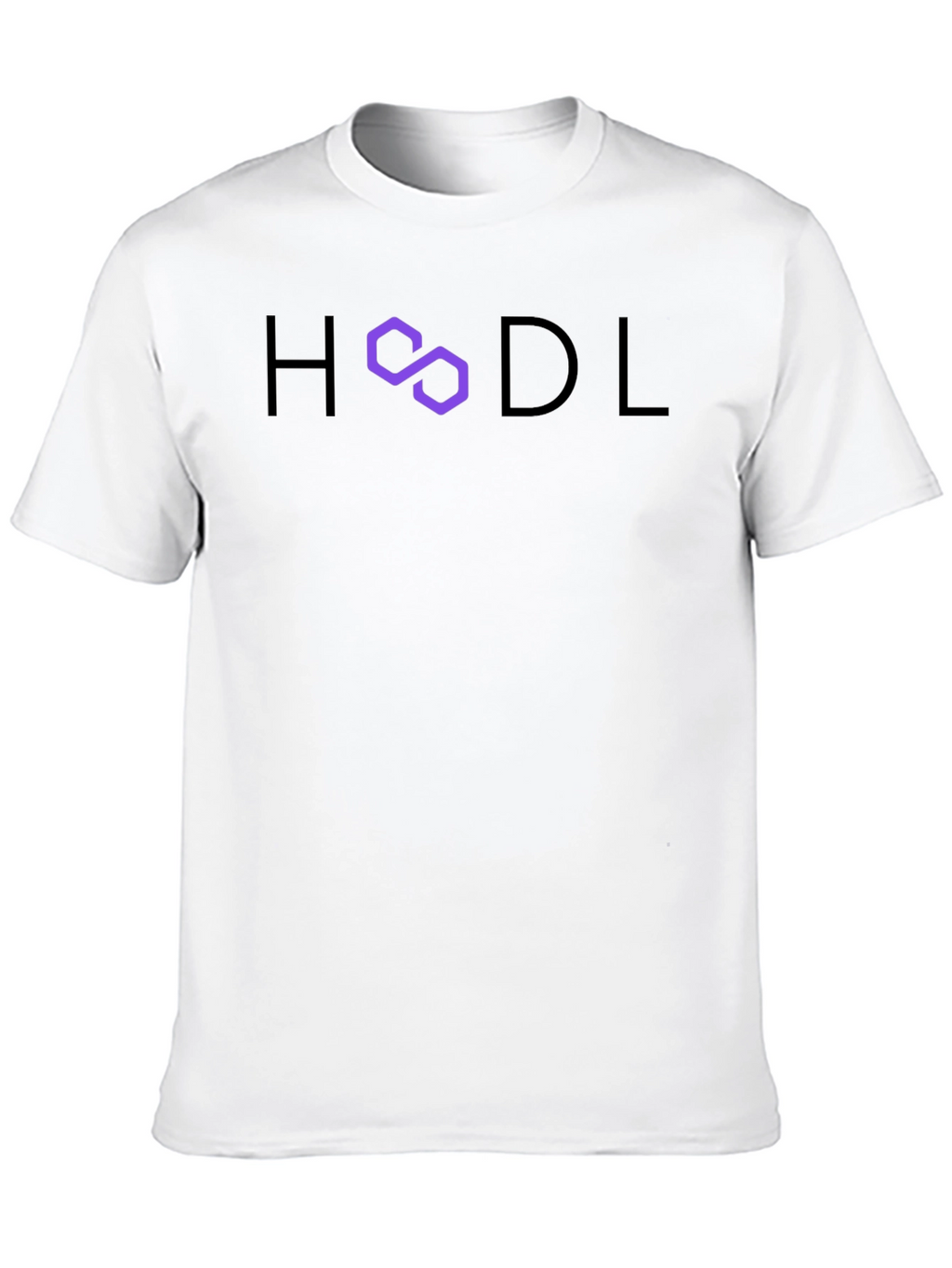 HODL Crypto Tee - Polygon Fan Apparel