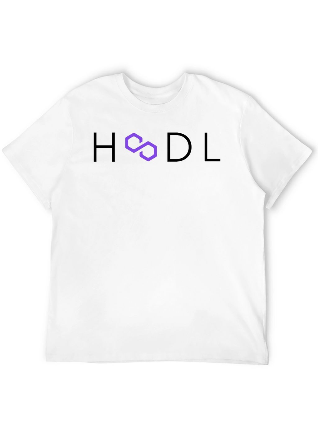 HODL Crypto Tee - Polygon Fan Apparel