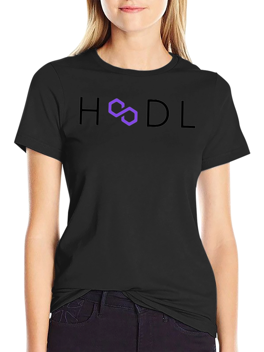 HODL Crypto Tee - Polygon Fan Apparel