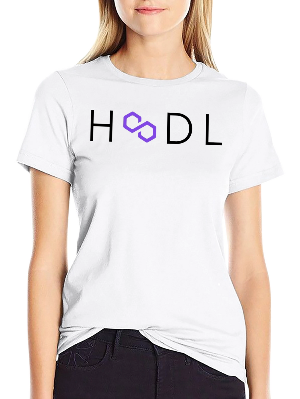 HODL Crypto Tee - Polygon Fan Apparel