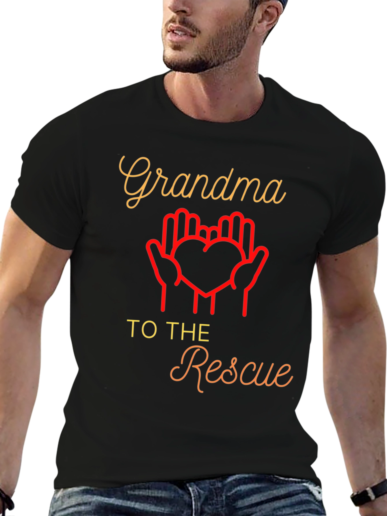 Grandma To The Rescue Graphic Tee