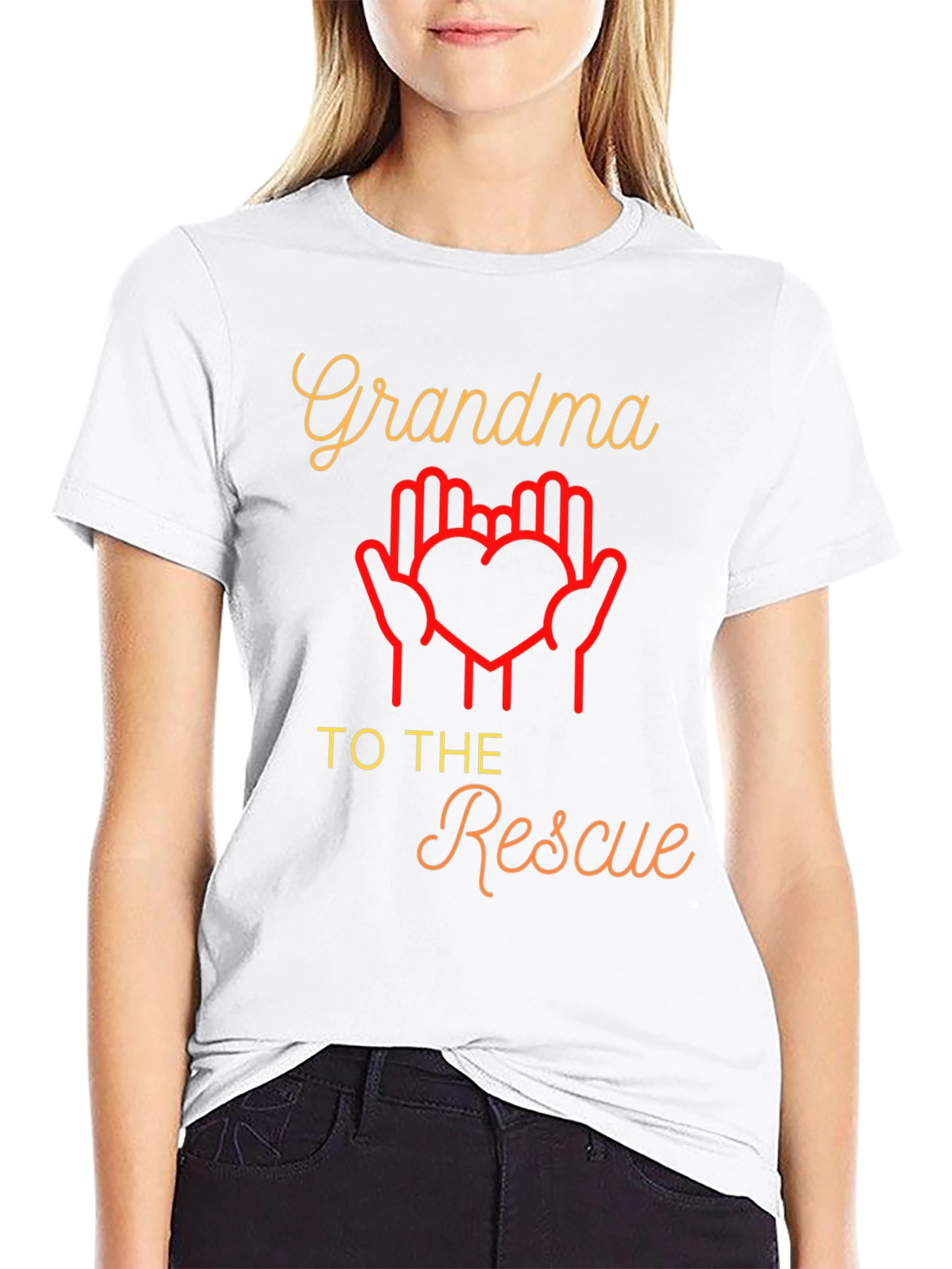 Grandma To The Rescue Graphic Tee