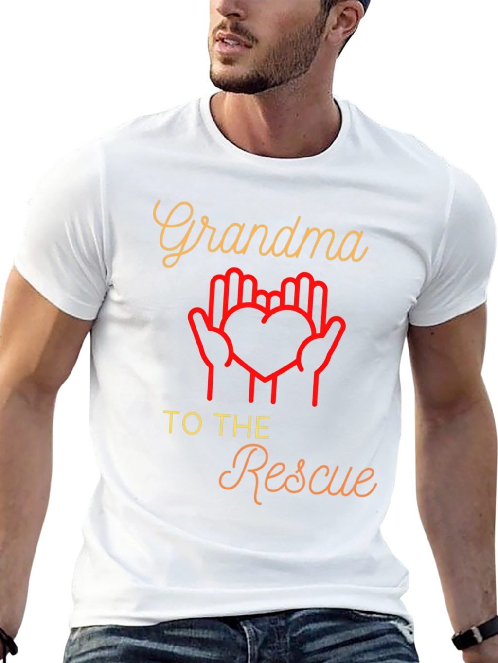 Grandma To The Rescue Graphic Tee