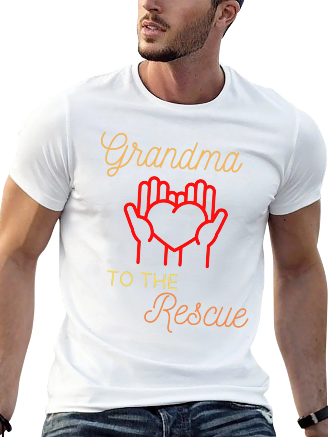 Grandma To The Rescue Graphic Tee