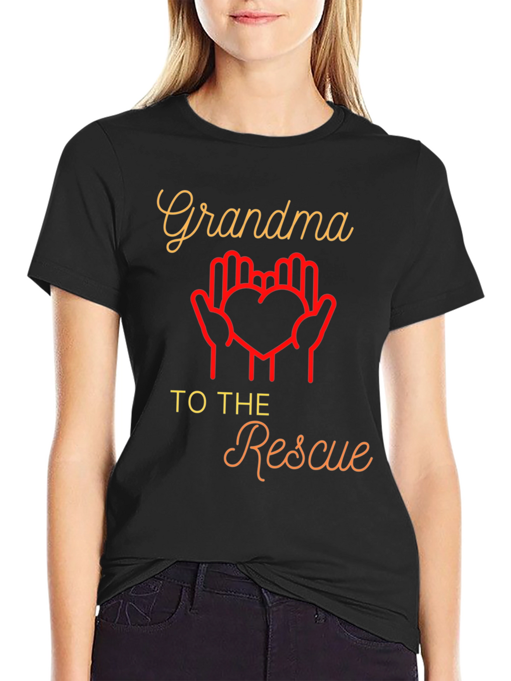 Grandma To The Rescue Graphic Tee
