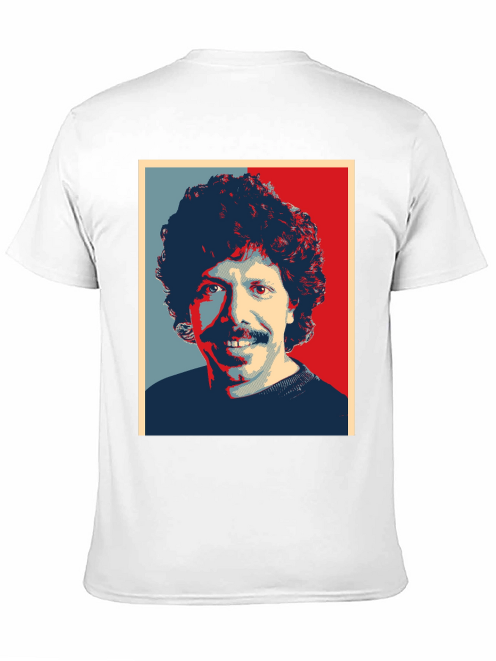 Retro Portrait Graphic Tee - Mens Black T-Shirt
