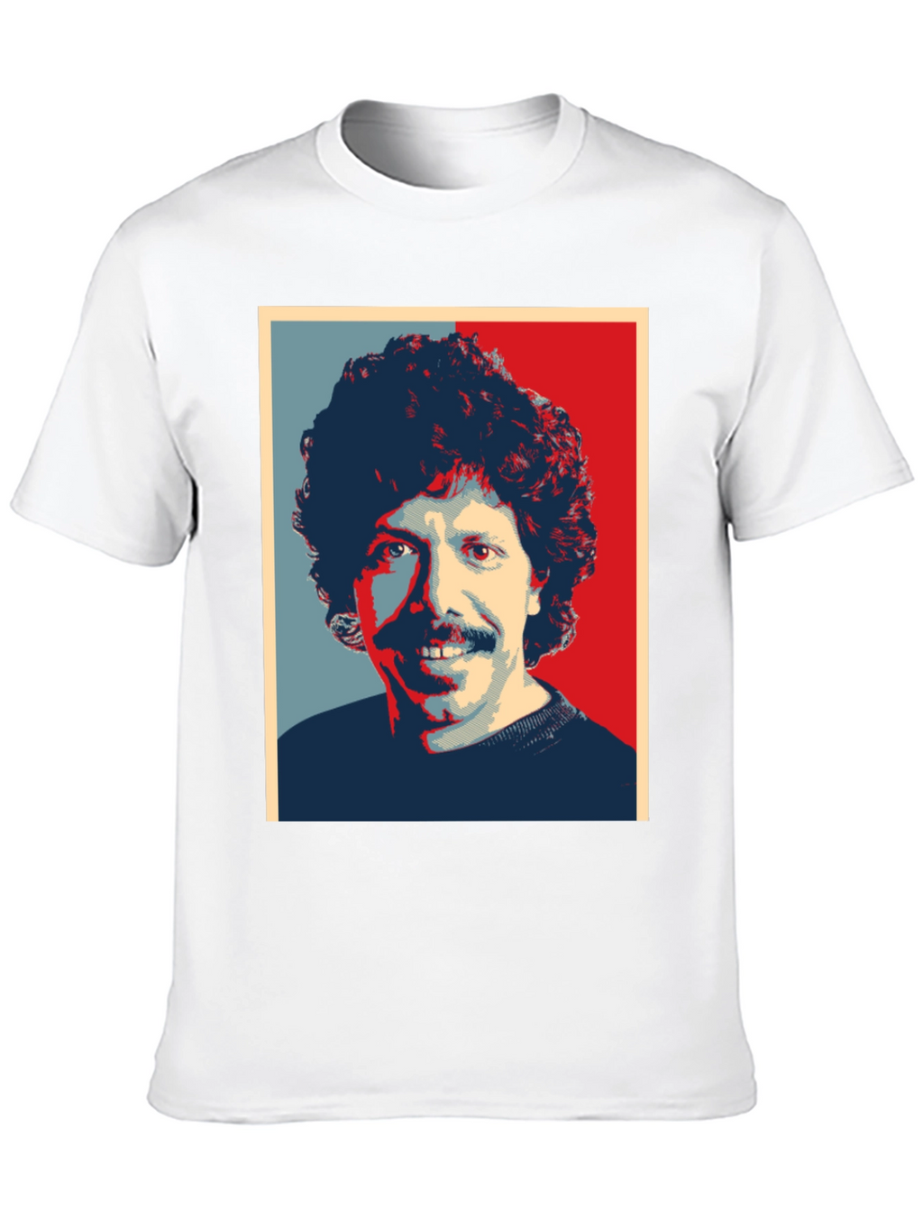 Retro Portrait Graphic Tee - Mens Black T-Shirt