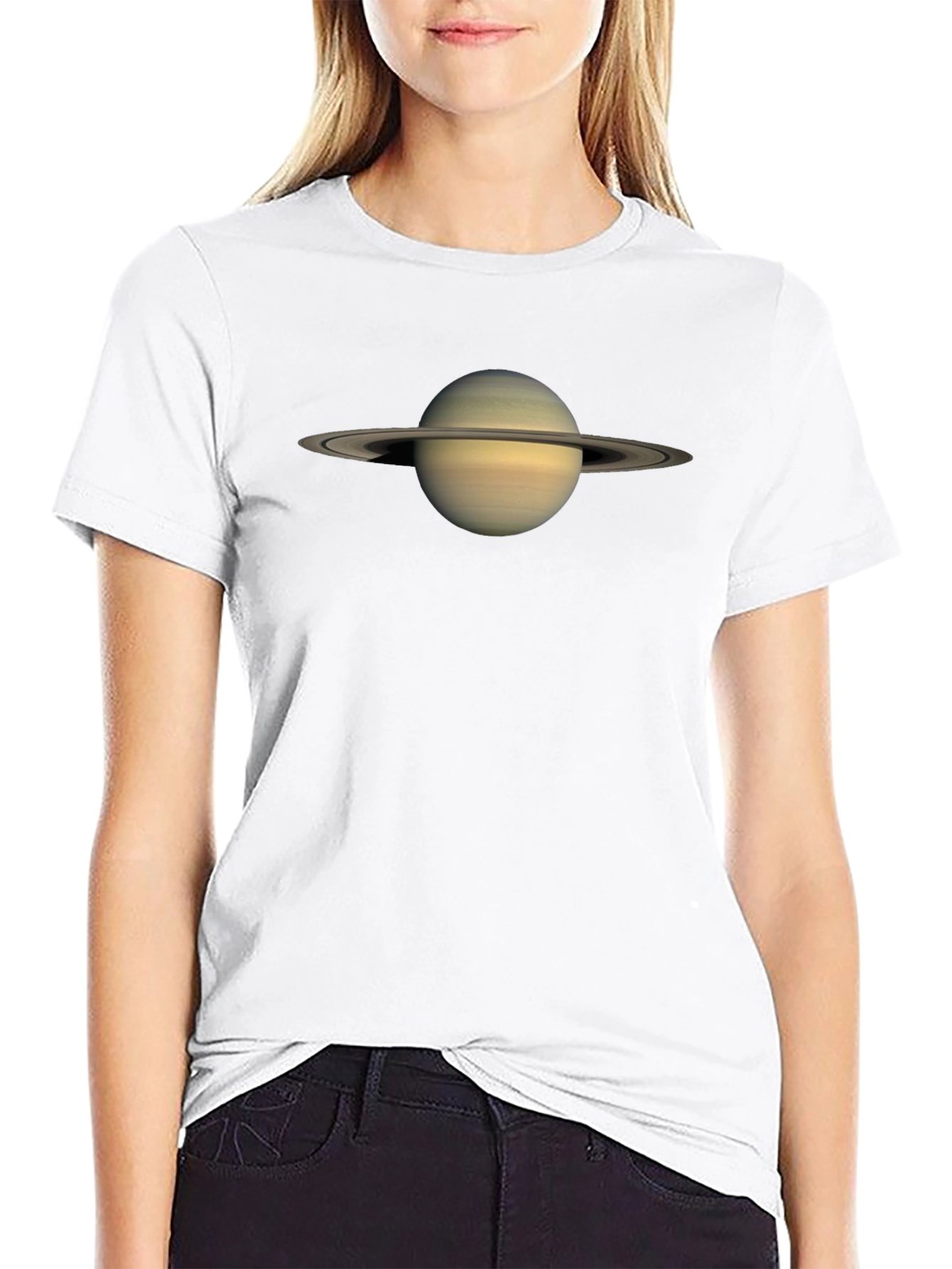 Saturn Graphic T-Shirt - Space Lover Tee