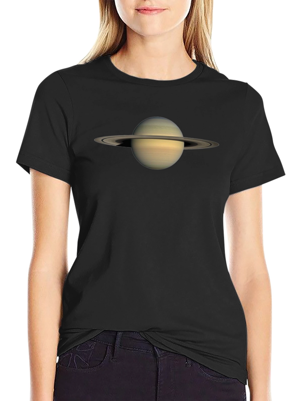 Saturn Graphic T-Shirt - Space Lover Tee