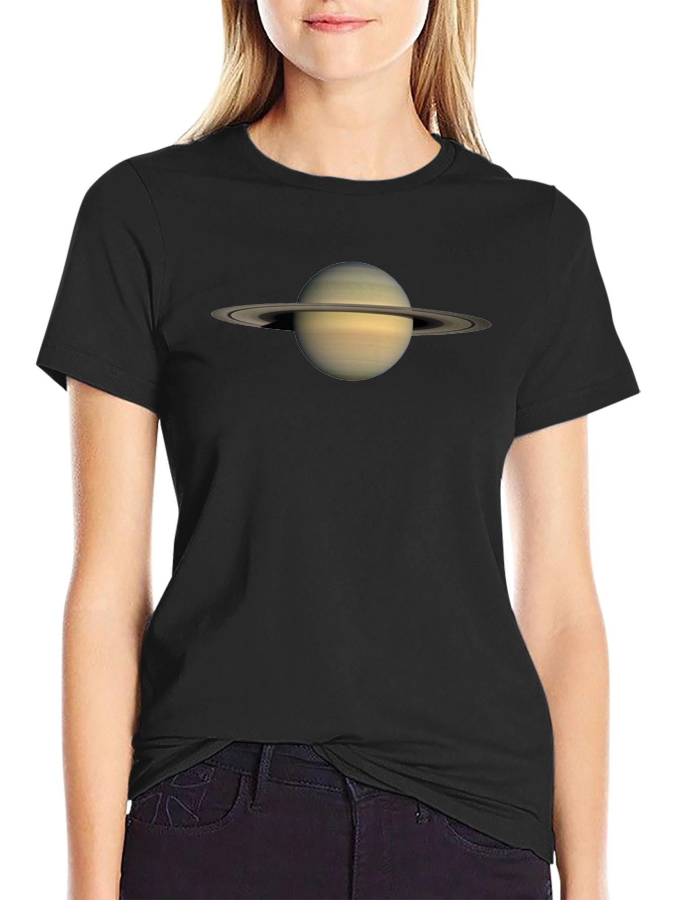 Saturn Graphic T-Shirt - Space Lover Tee
