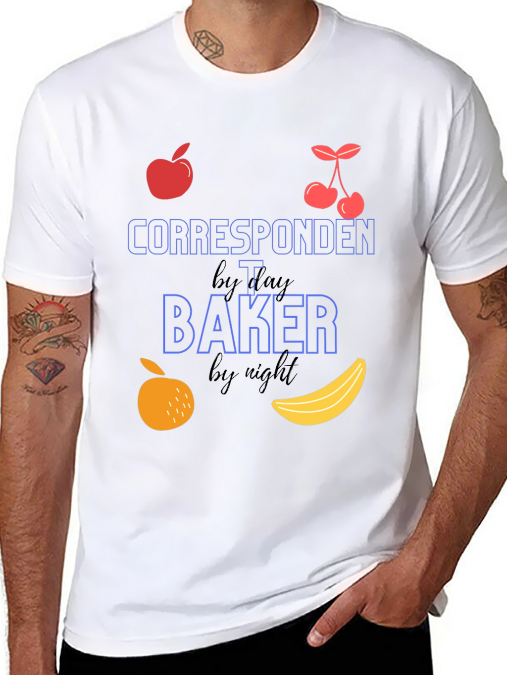 Correspondences Tay Baker Graphic T-Shirt