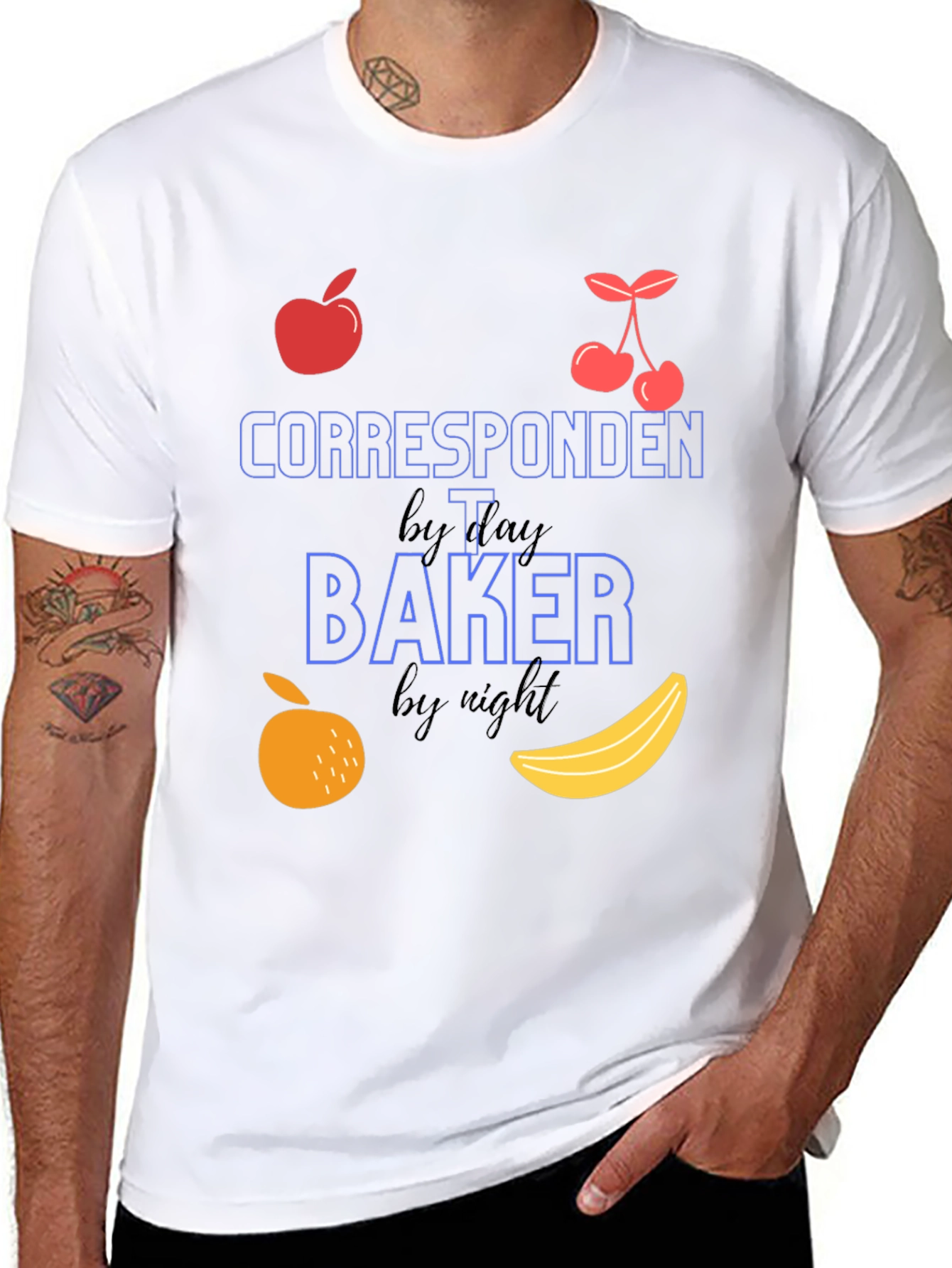Correspondences Tay Baker Graphic T-Shirt