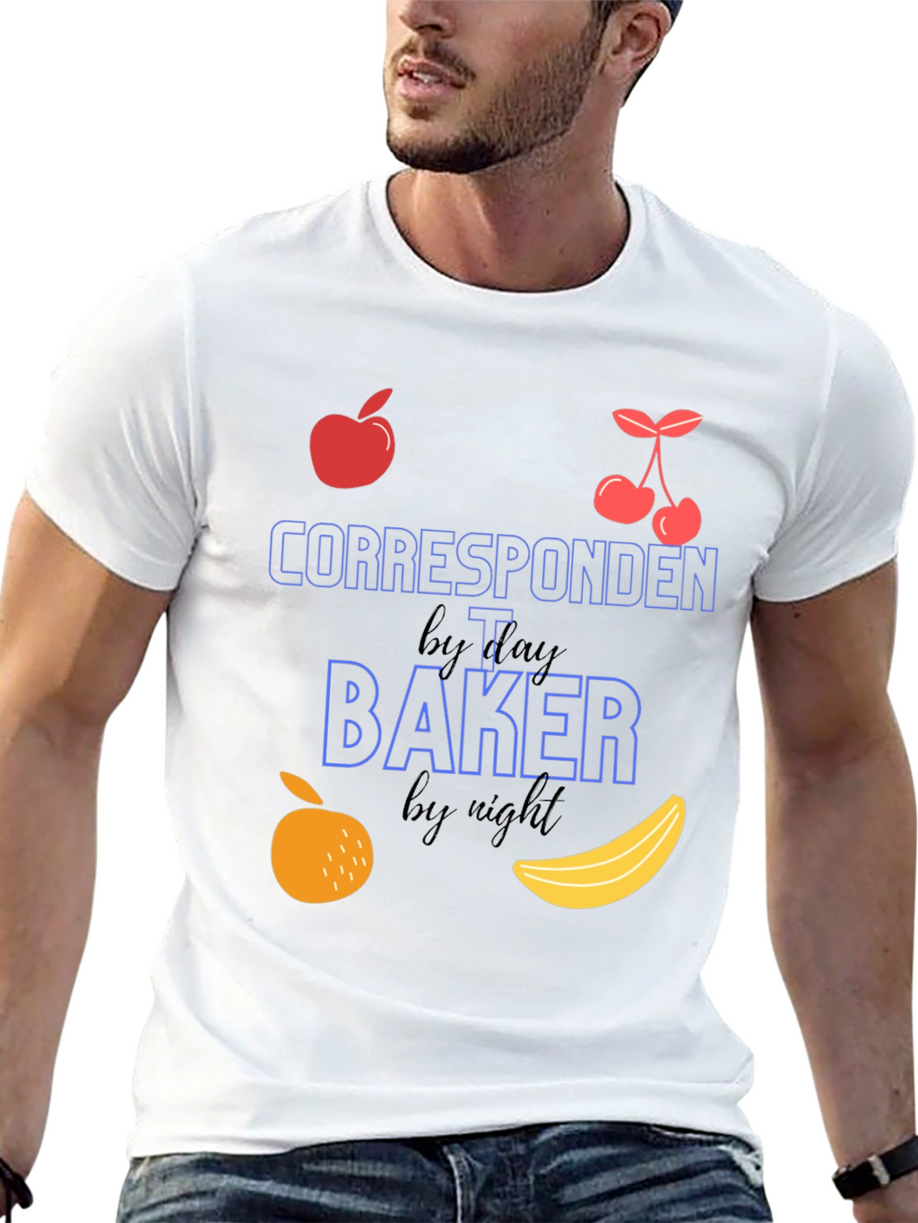 Correspondences Tay Baker Graphic T-Shirt