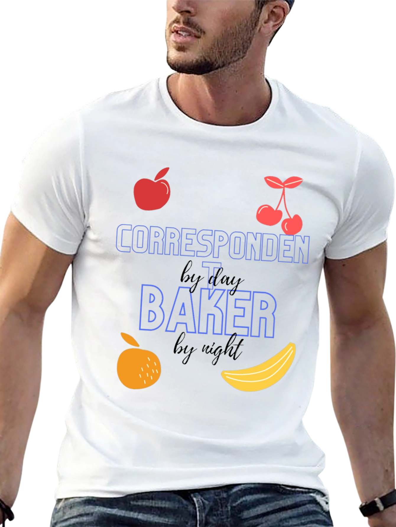 Correspondences Tay Baker Graphic T-Shirt