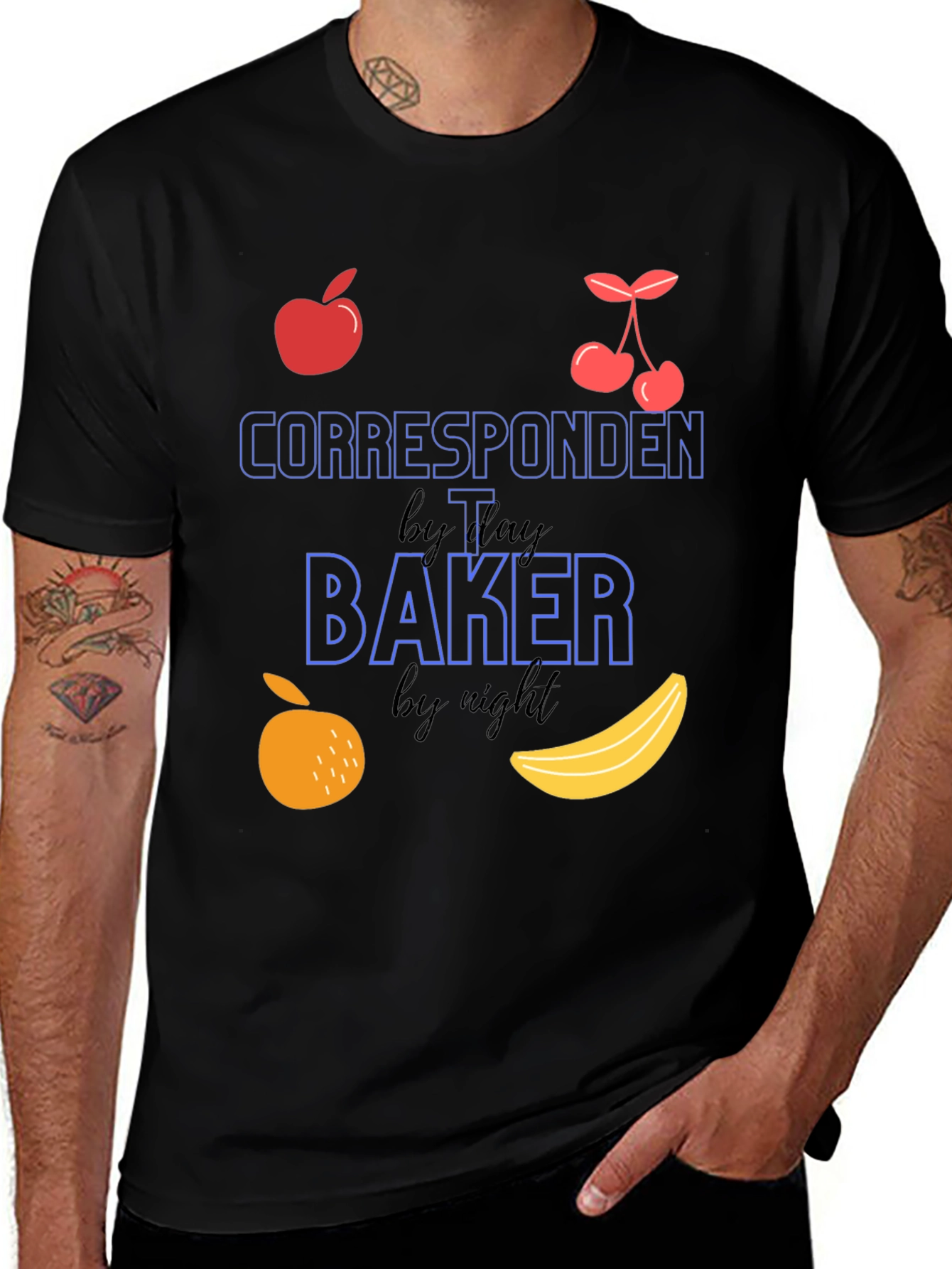 Correspondences Tay Baker Graphic T-Shirt