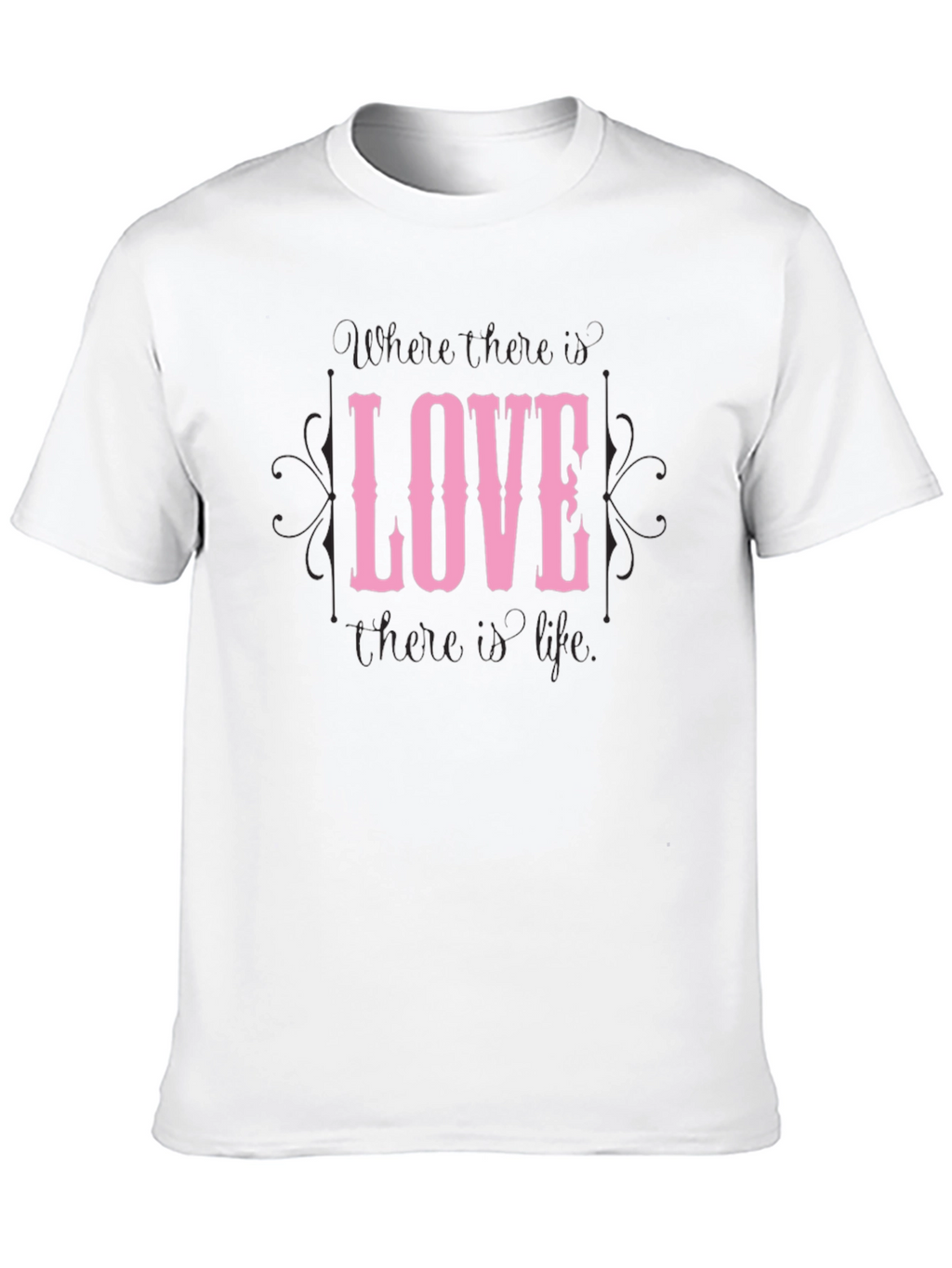 Love Graphic Black T-Shirt