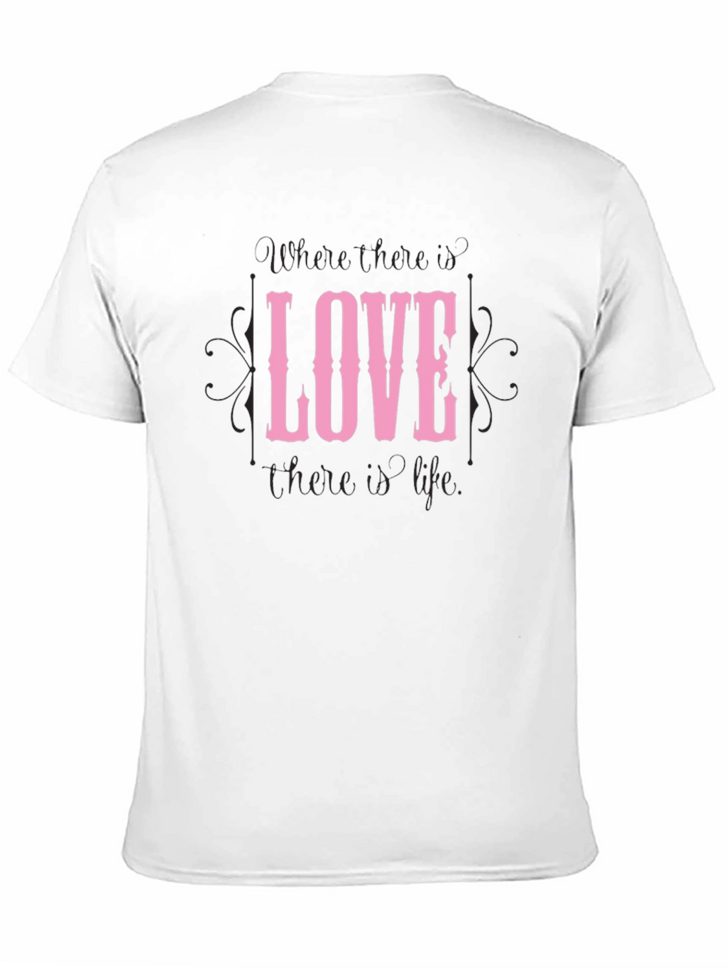 Love Graphic Black T-Shirt