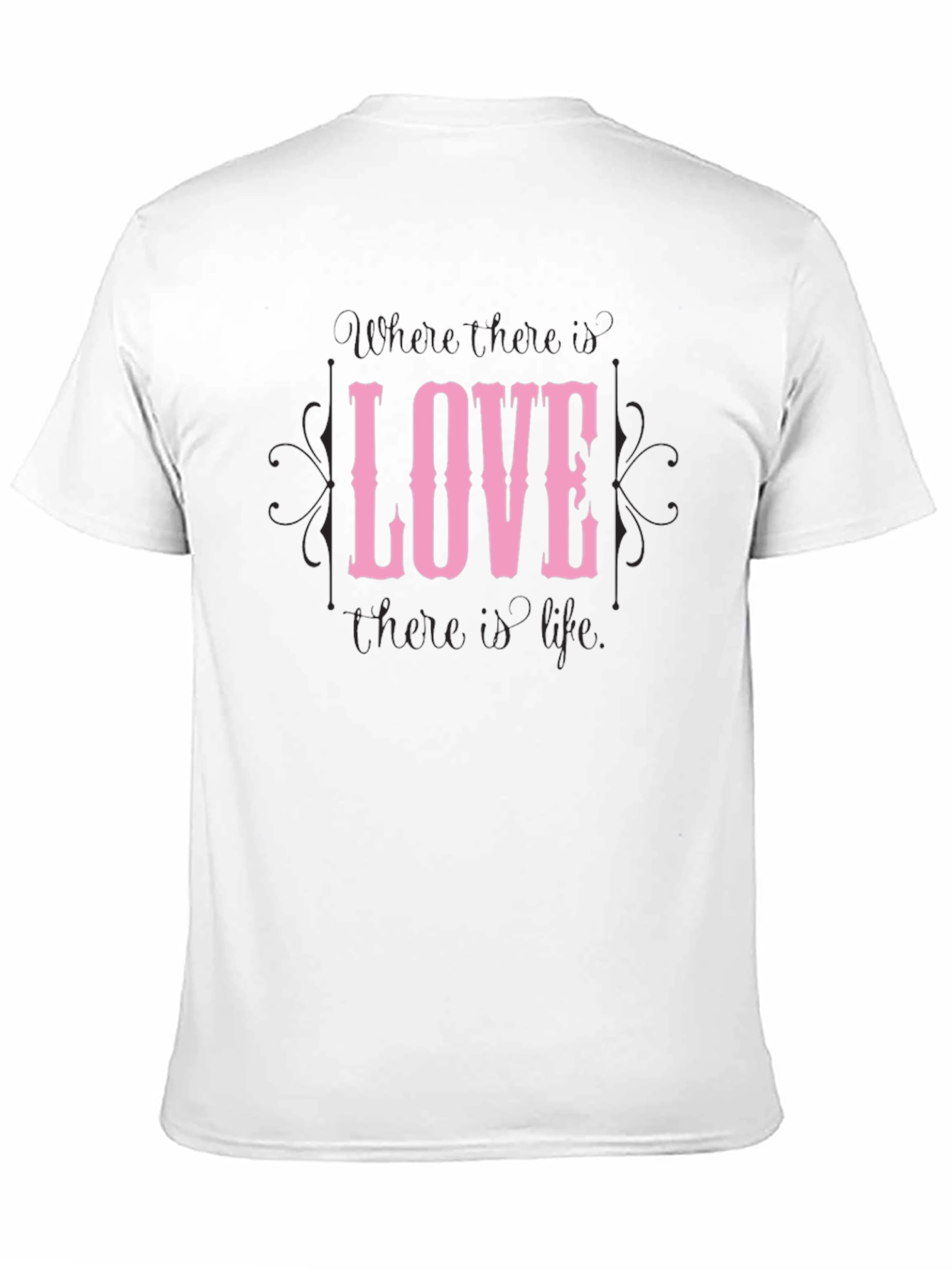 Love Graphic Black T-Shirt