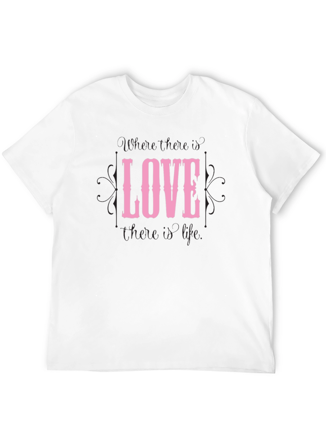 Love Graphic Black T-Shirt