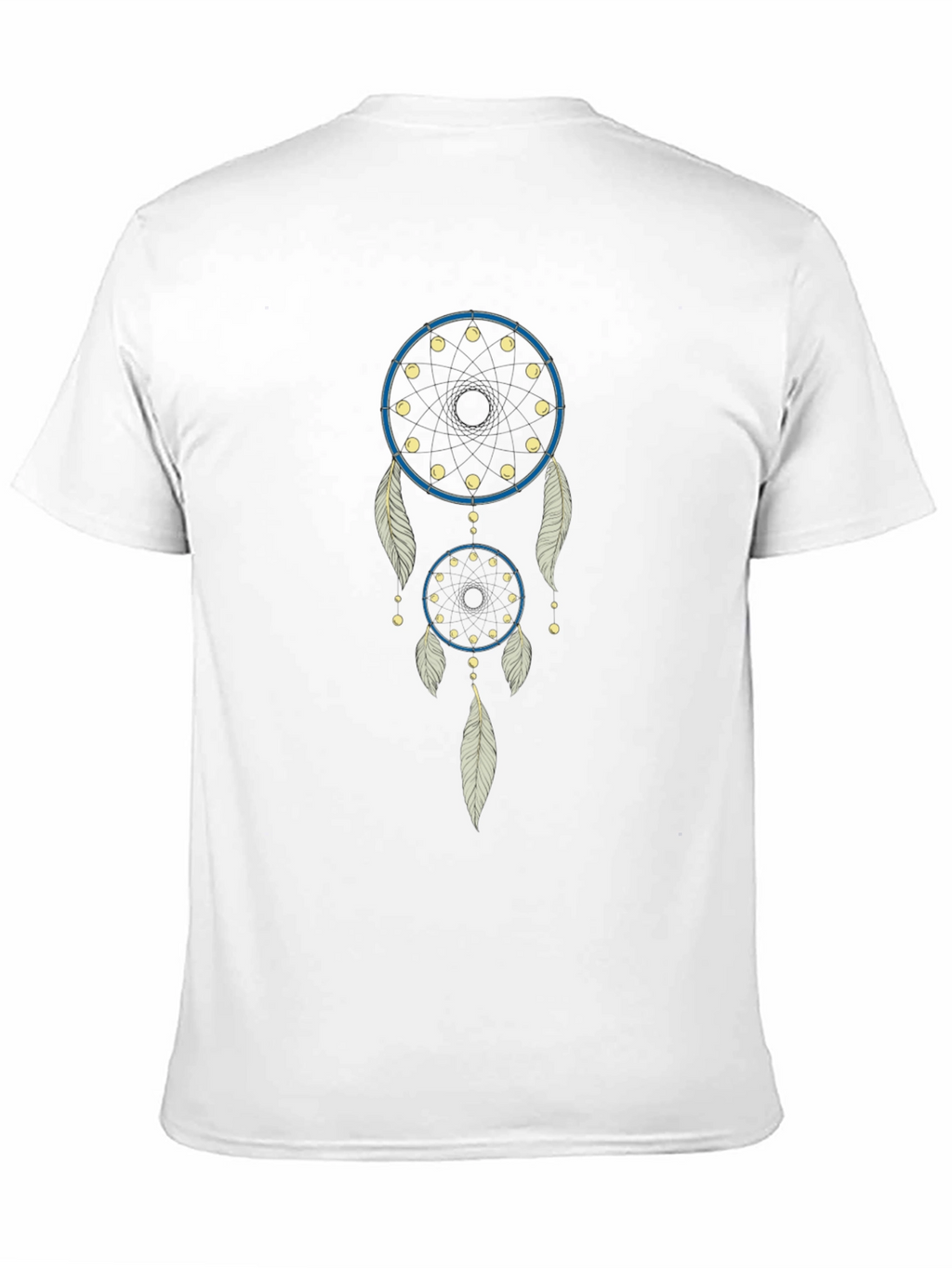 Dreamcatcher Graphic T-Shirt - Casual Black Tee
