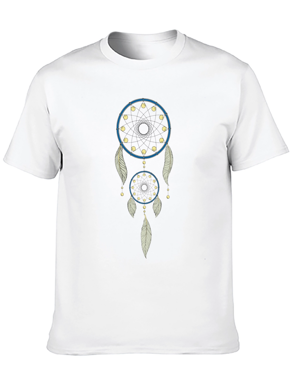Dreamcatcher Graphic T-Shirt - Casual Black Tee