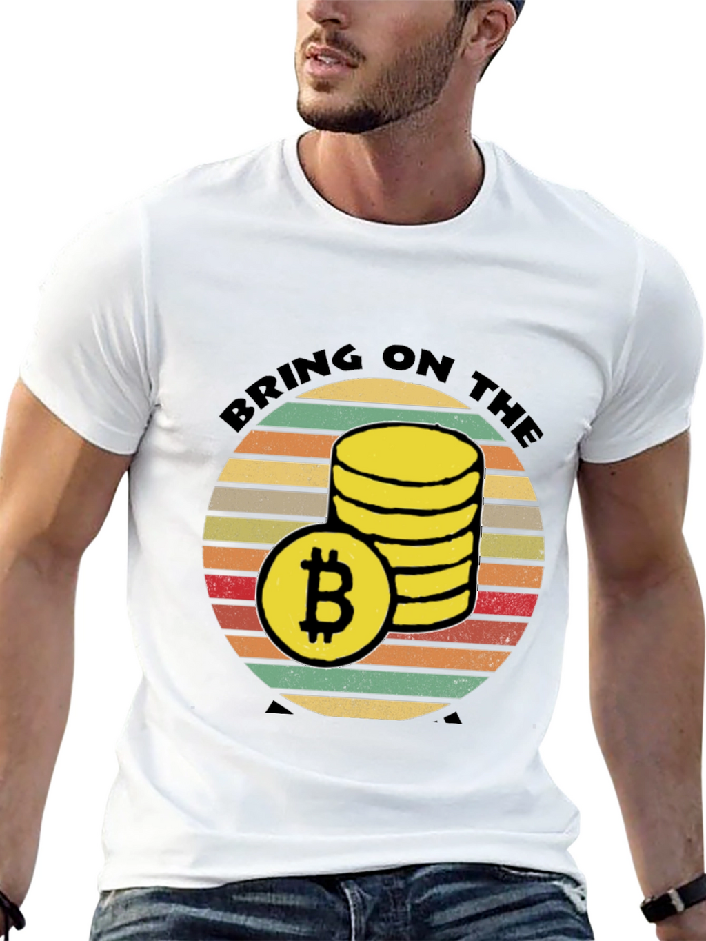 Bitcoin Crypto T-Shirt: Bring on the Sats