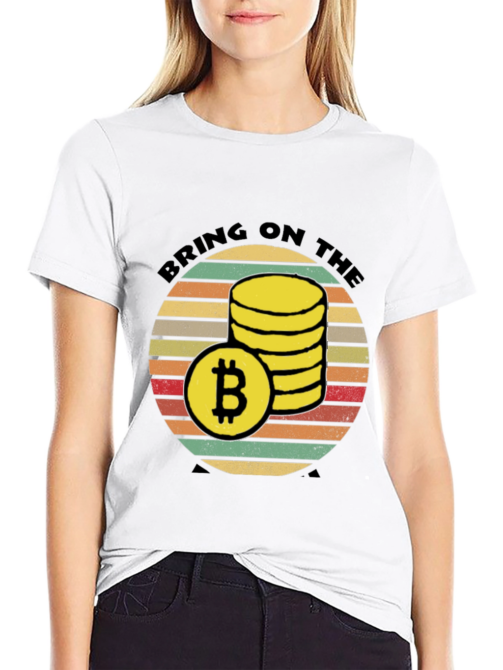 Bitcoin Crypto T-Shirt: Bring on the Sats