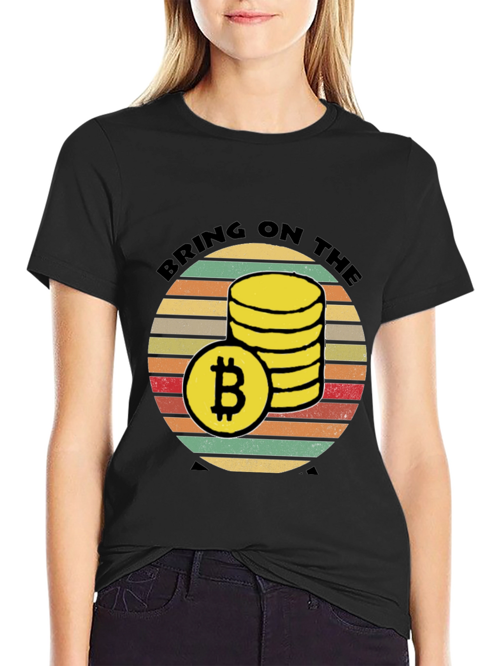 Bitcoin Crypto T-Shirt: Bring on the Sats