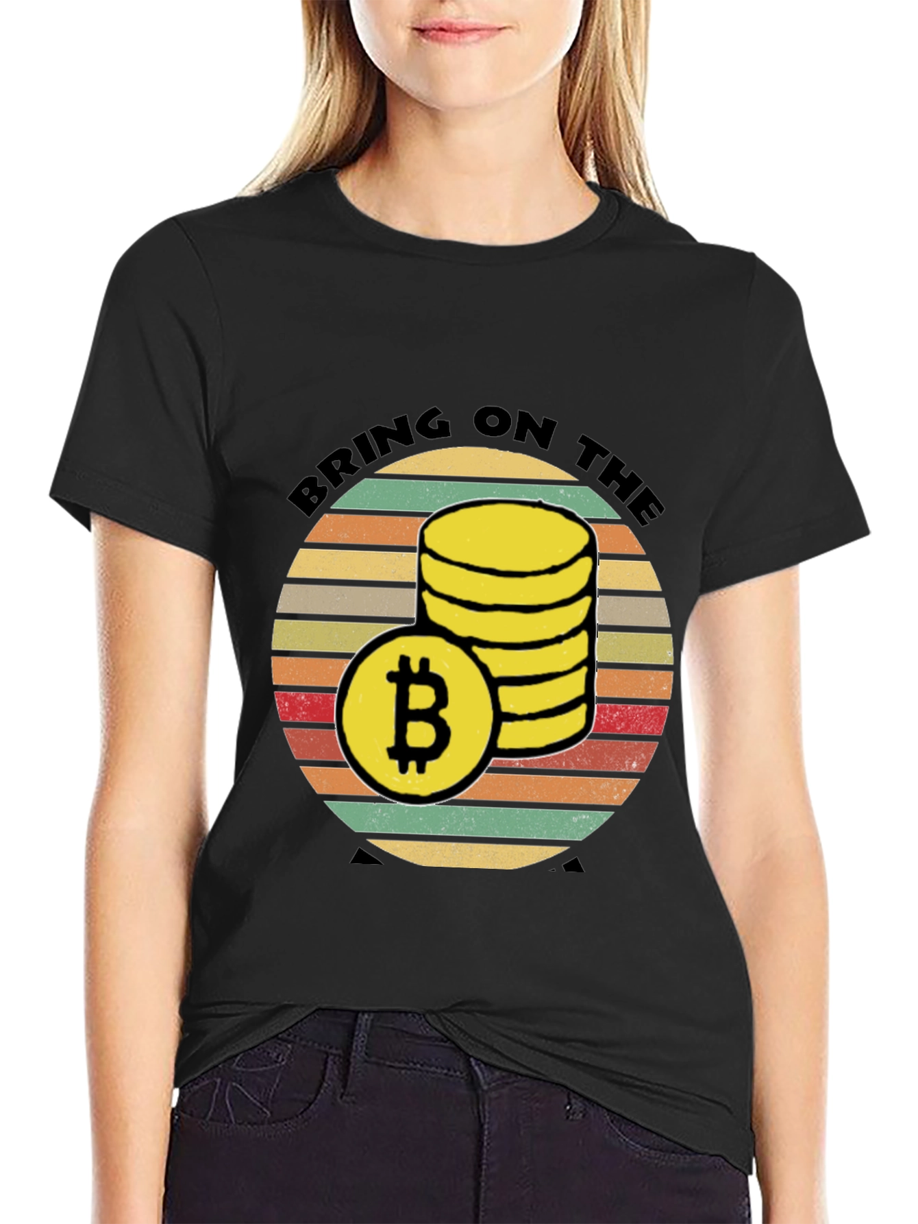 Bitcoin Crypto T-Shirt: Bring on the Sats