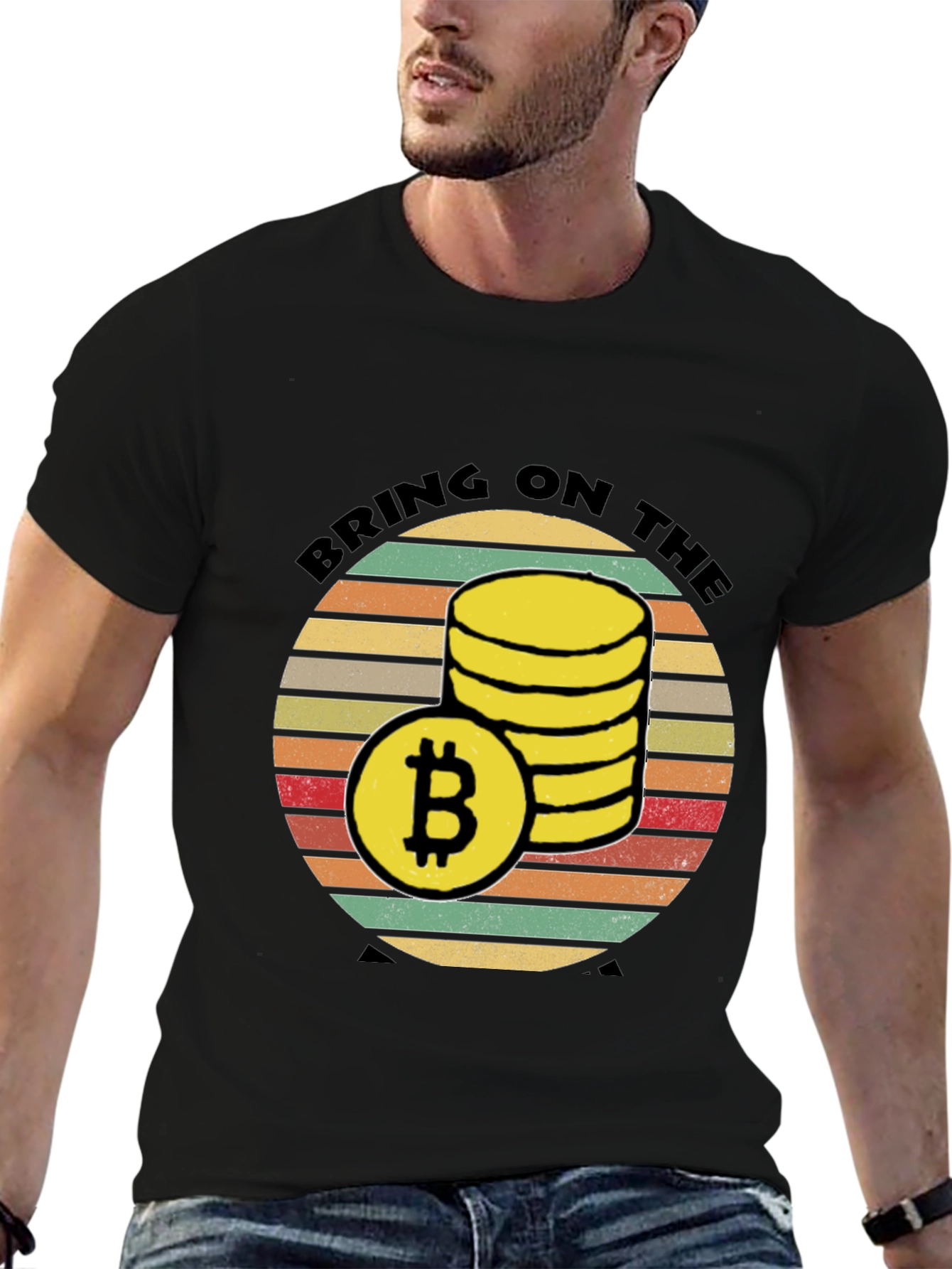 Bitcoin Crypto T-Shirt: Bring on the Sats