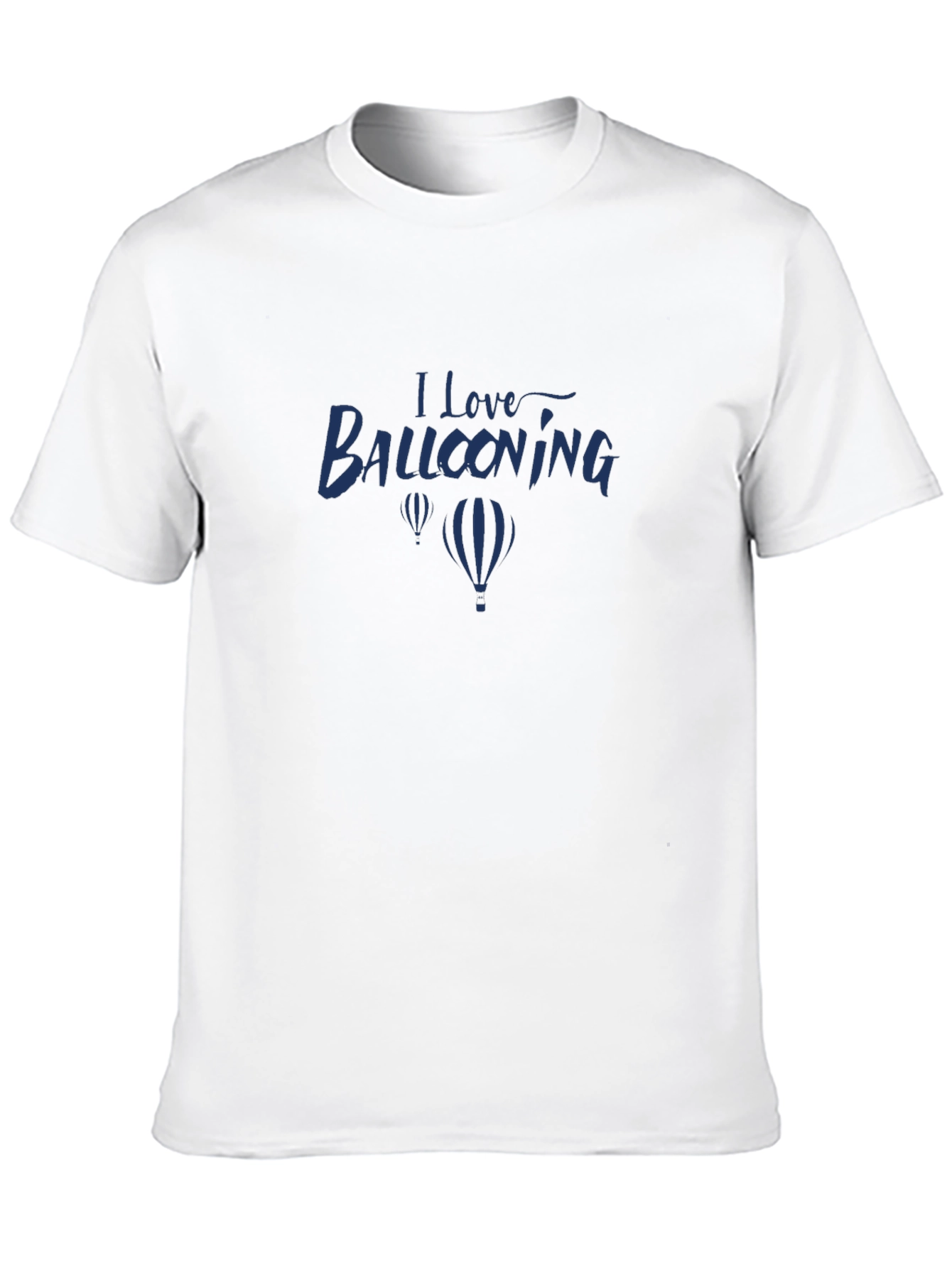 I Love Ballooning Black T-Shirt
