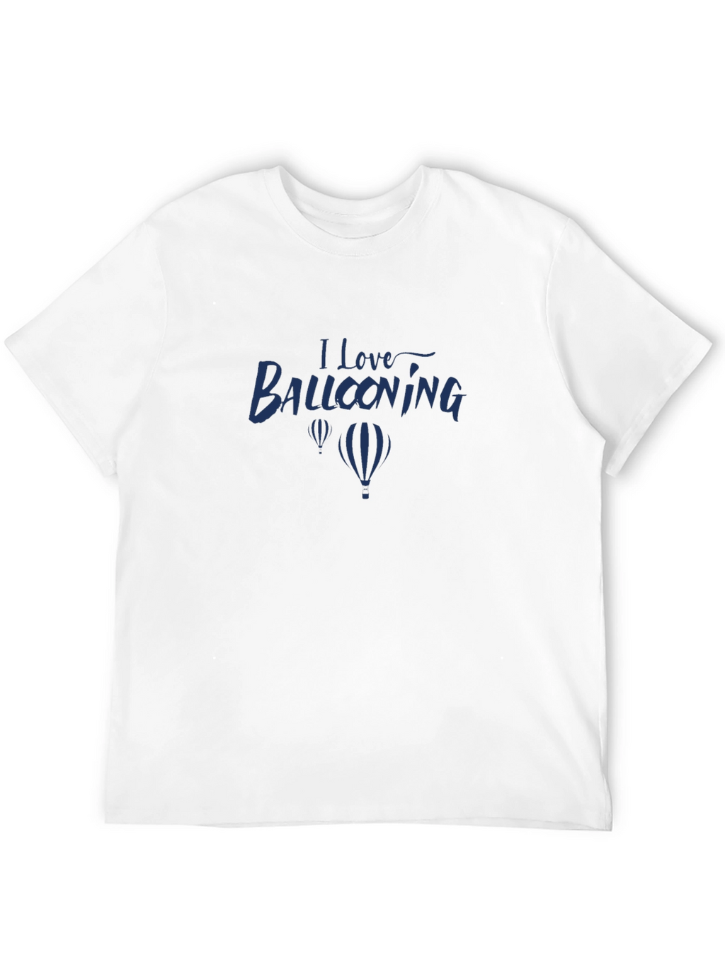 I Love Ballooning Black T-Shirt