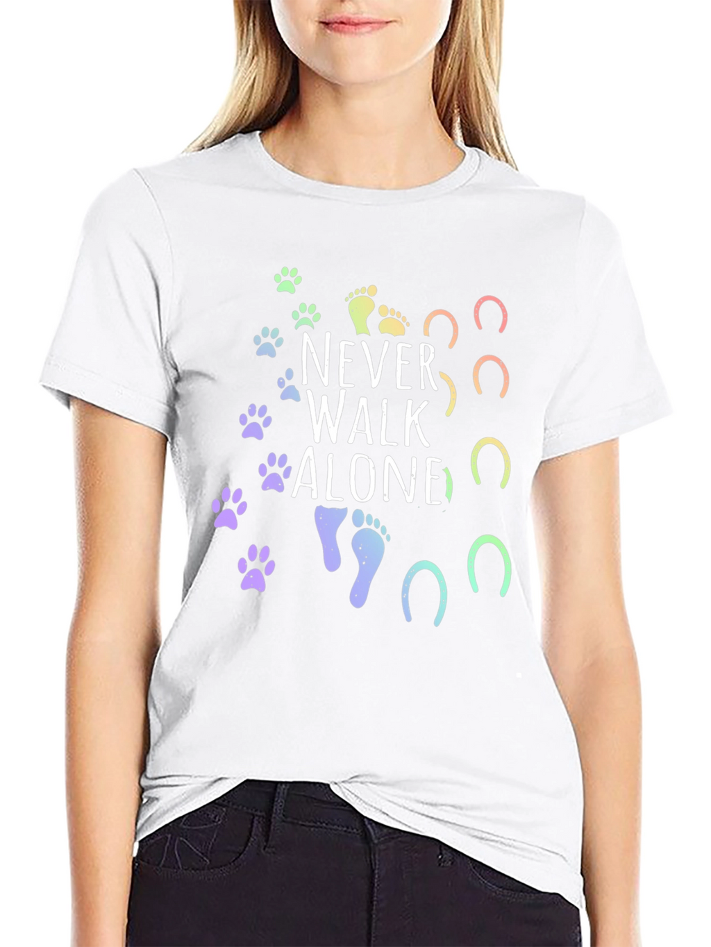 Never Walk Alone Graphic T-Shirt