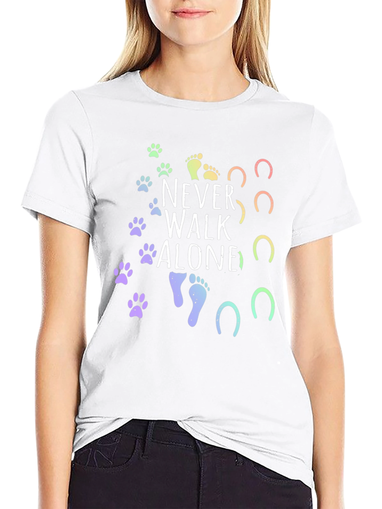 Never Walk Alone Graphic T-Shirt