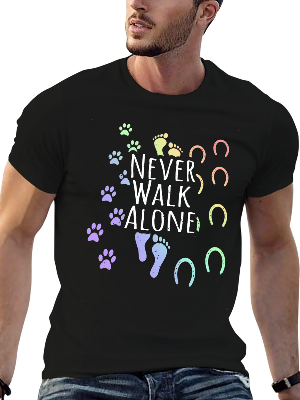 Never Walk Alone Graphic T-Shirt