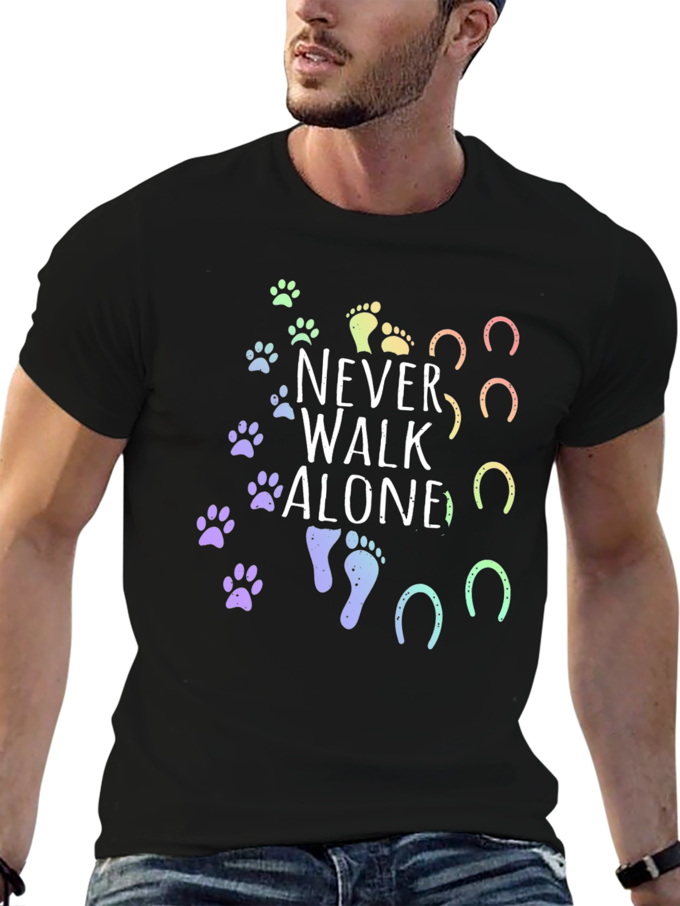 Never Walk Alone Graphic T-Shirt