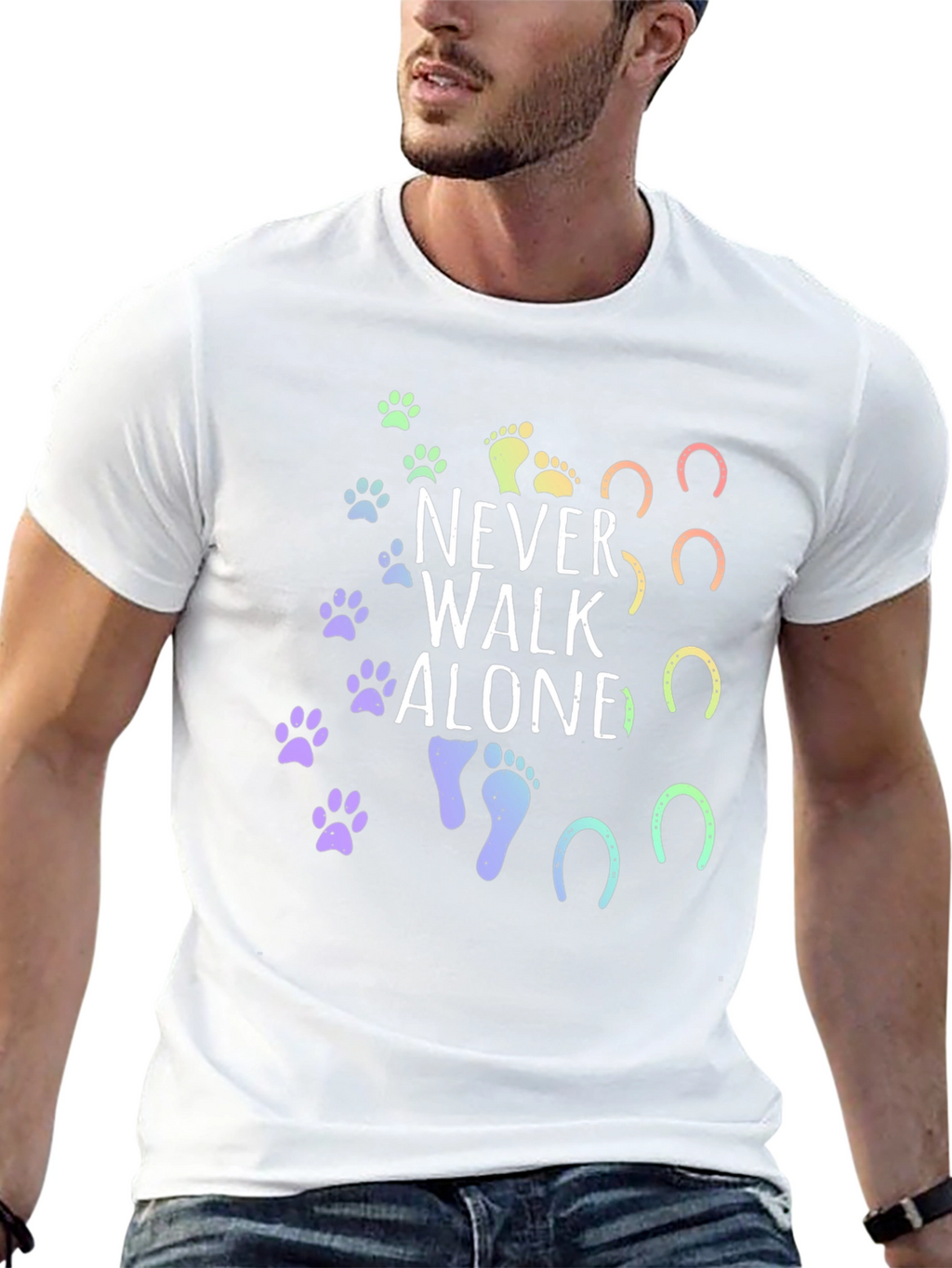 Never Walk Alone Graphic T-Shirt