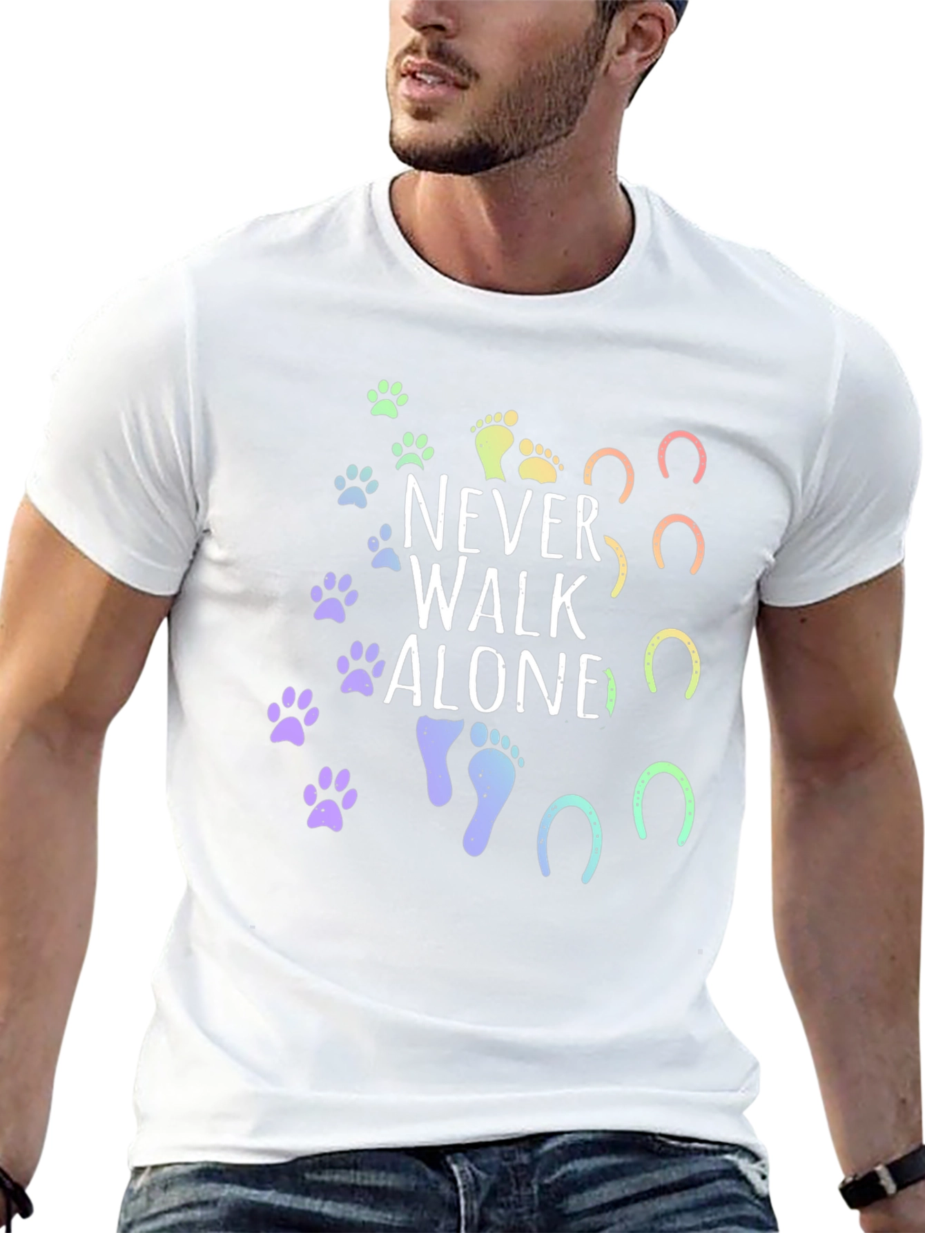 Never Walk Alone Graphic T-Shirt