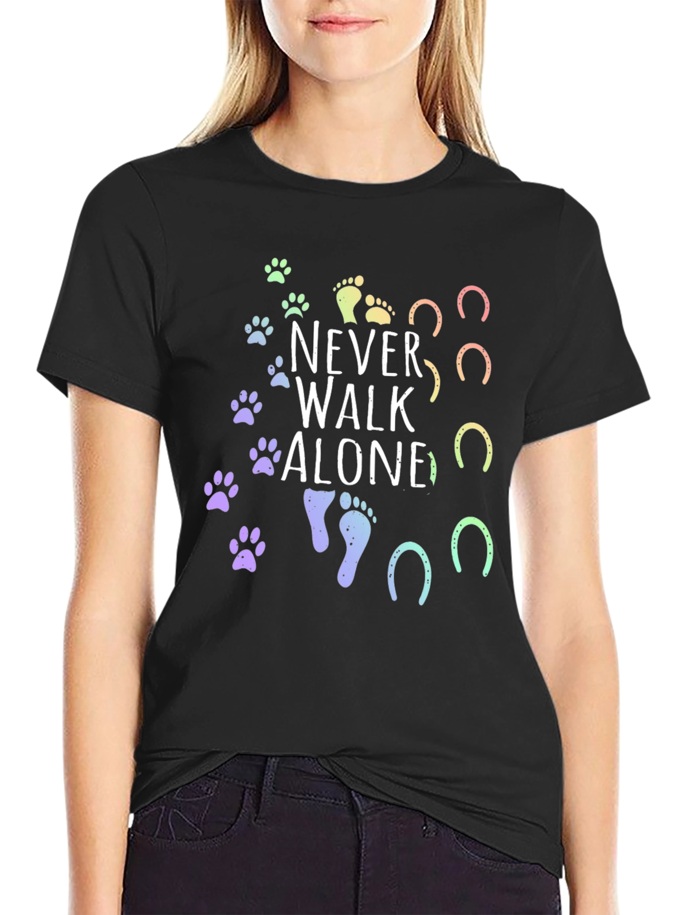 Never Walk Alone Graphic T-Shirt