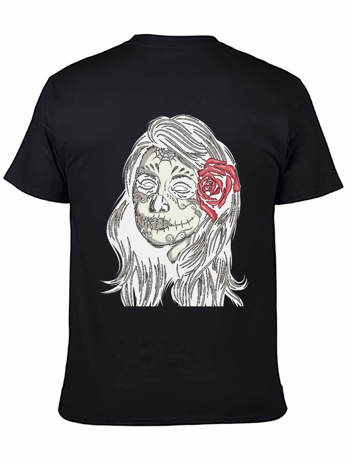 Sugar Skull Woman Graphic Tee