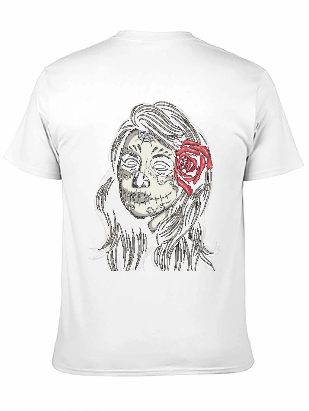 Sugar Skull Woman Graphic Tee