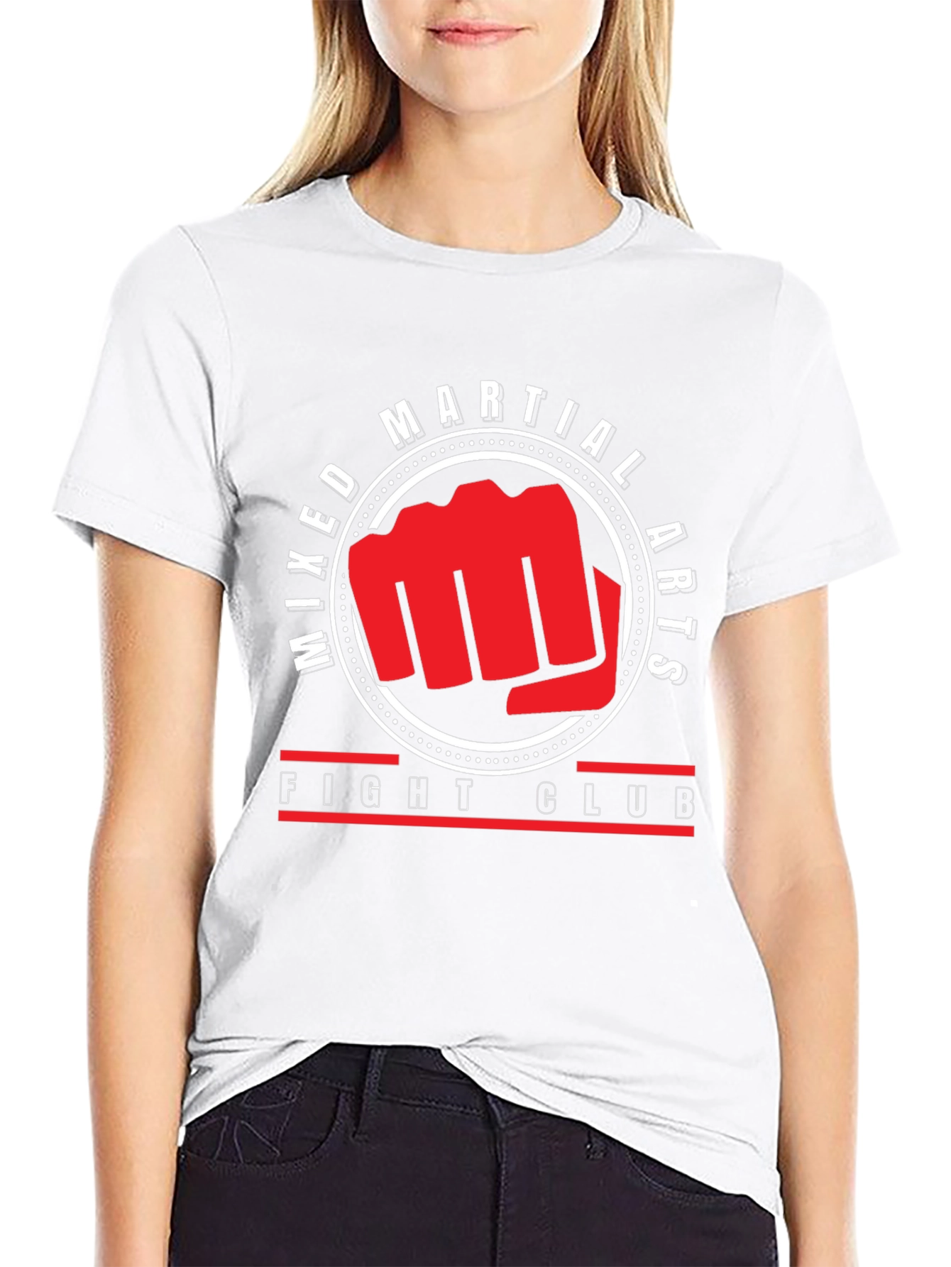 Mixed Martial Arts Fight Club Black T-Shirt
