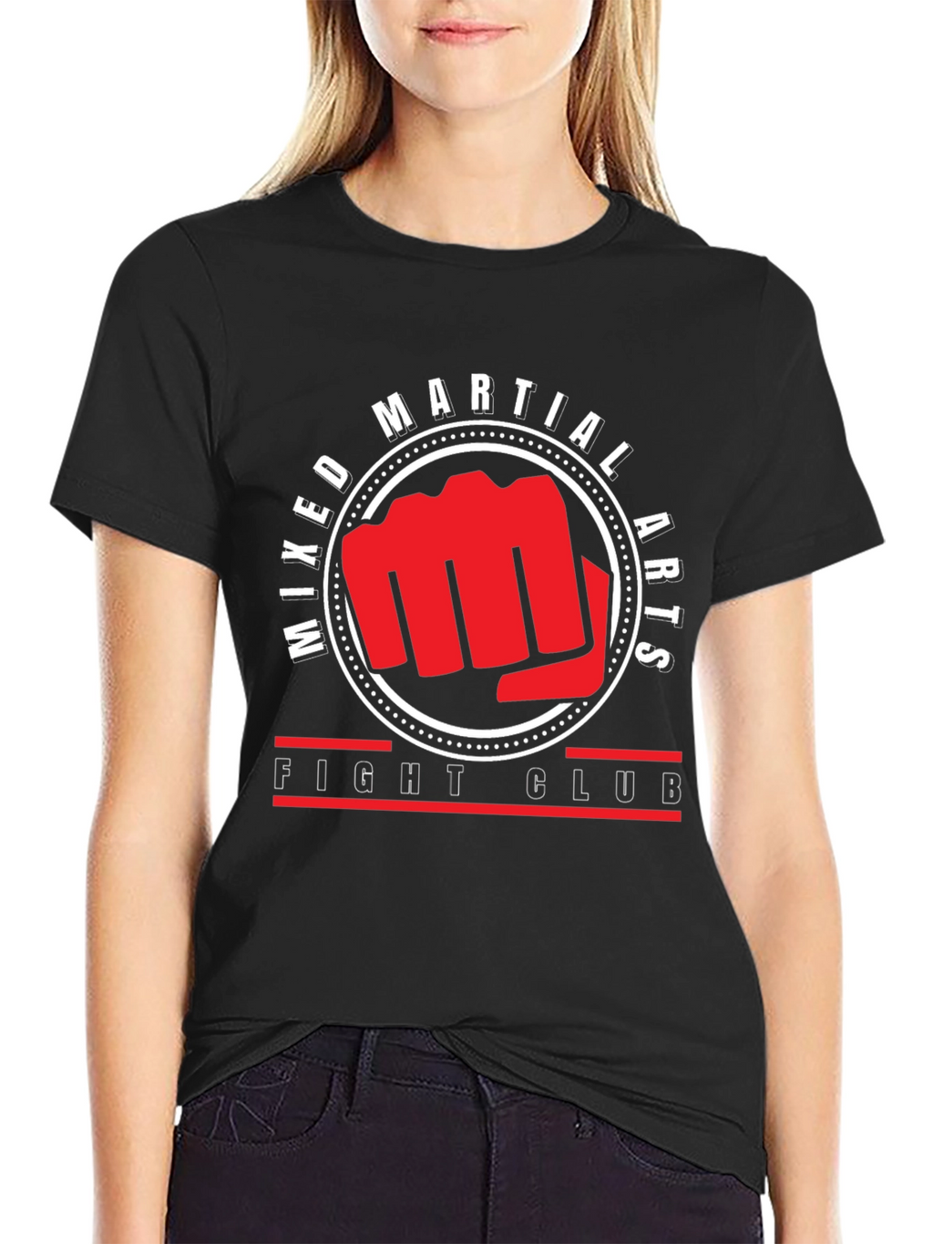 Mixed Martial Arts Fight Club Black T-Shirt